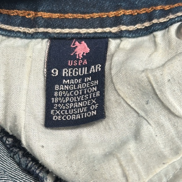 US Polo Assn Cassidy boot cut jeans. Size 9. - Picture 10 of 10